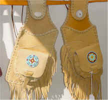 Buckskin Hip Quiver